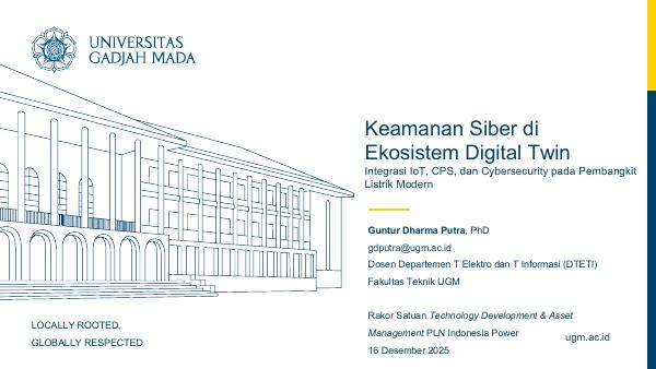 Keamanan Siber di Ekosistem Digital Twin