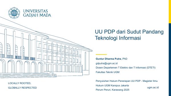 UU PDP dari Sudut Pandang Teknologi Informasi